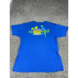 Margaritaville Shirt Mens Extra Large Jimmy Buffet At Sea Parrot Short Sleeve